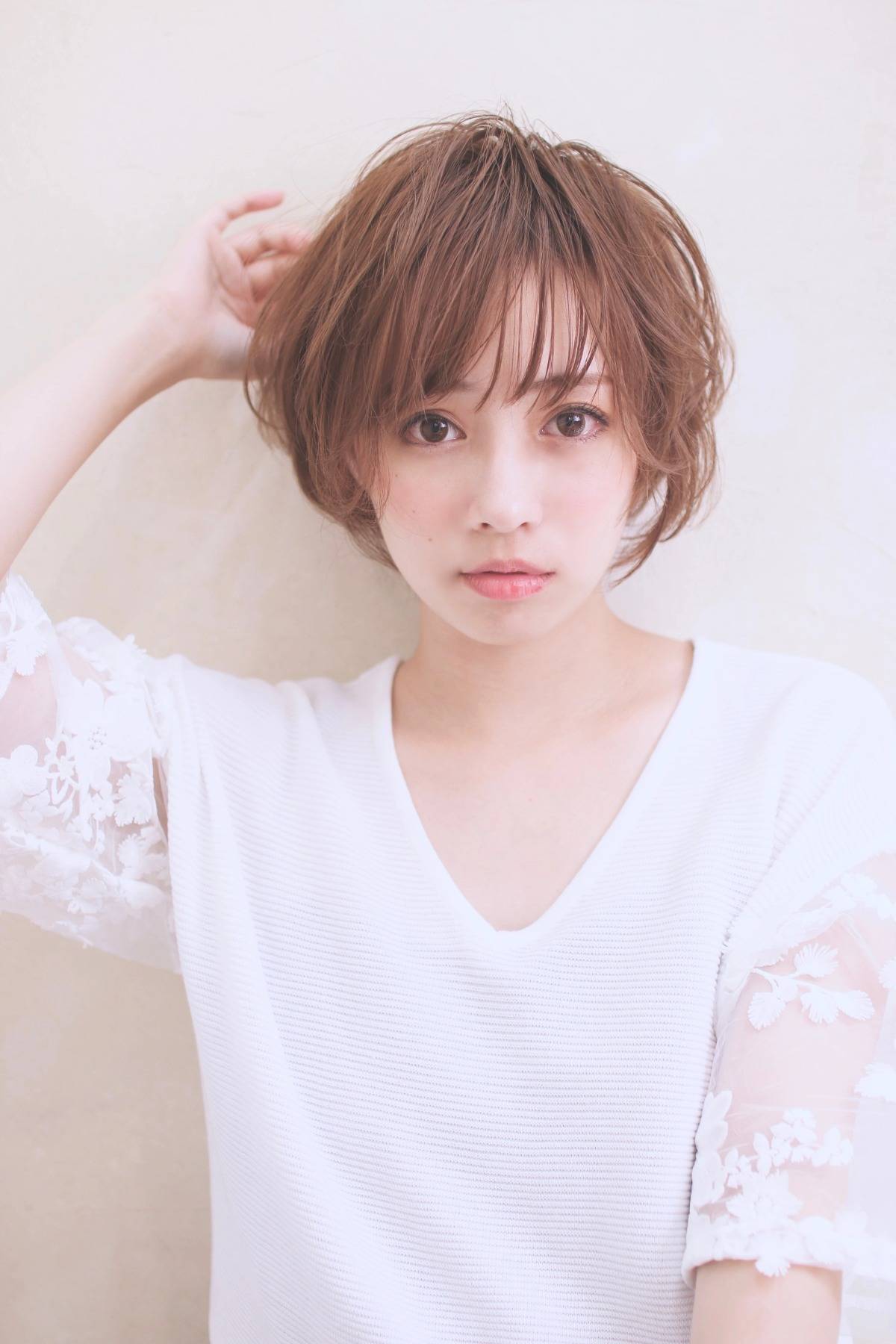 ほつれ感ショート