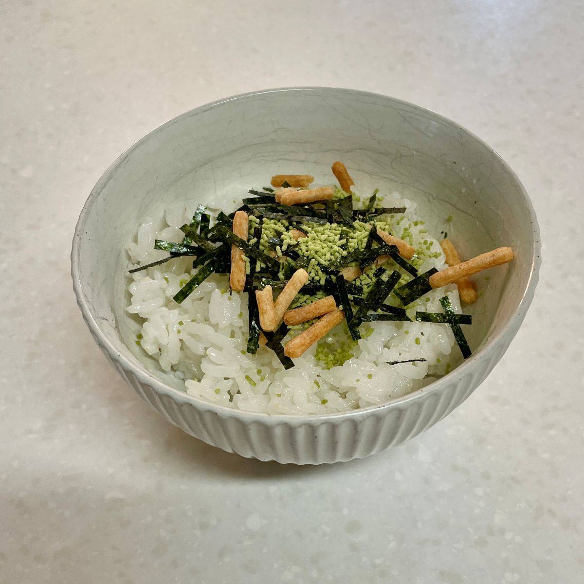 永谷園公式の「キムチ＆温泉たまごの茶づけ」のレシピ