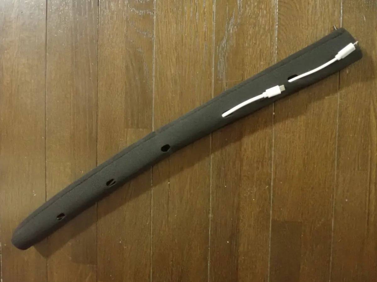 DAISO(ダイソー)：コードカバー ホール付