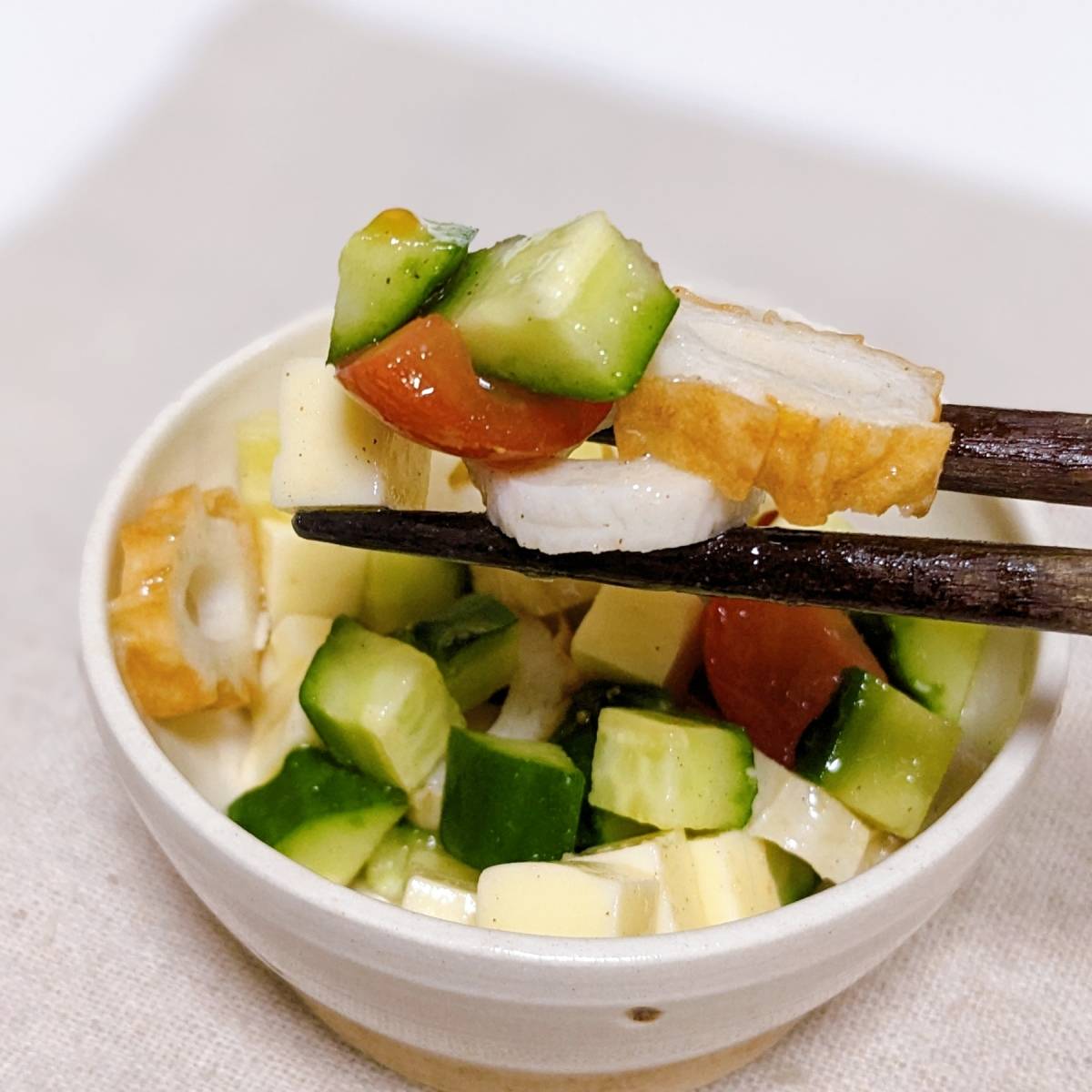 ニッスイ公式の「活ちくわのイタリアンサラダ」のレシピ