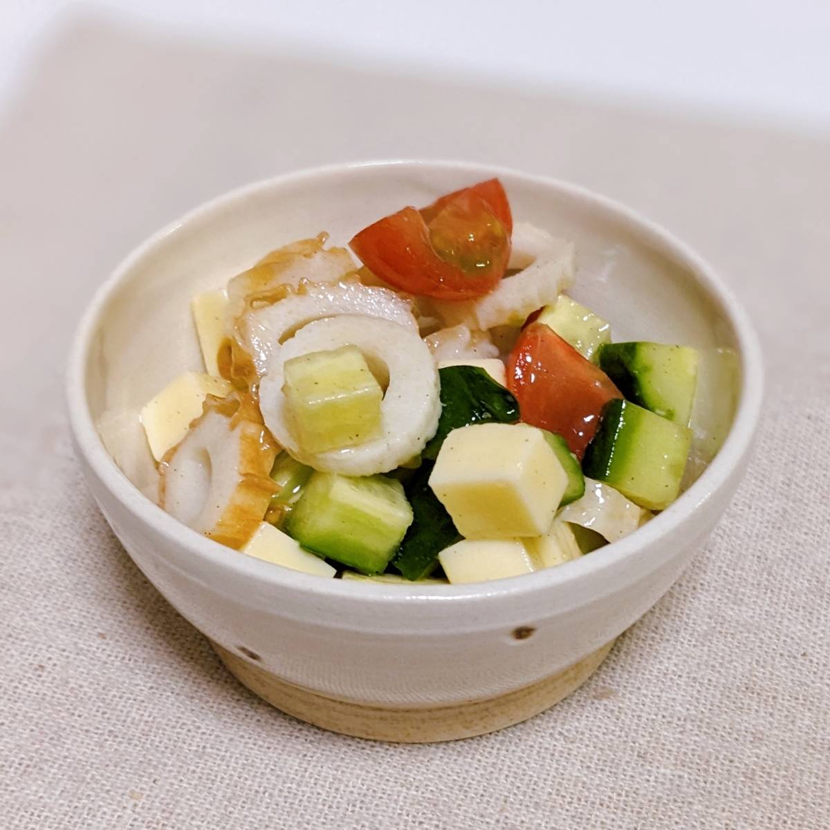 ニッスイ公式の「活ちくわのイタリアンサラダ」のレシピ