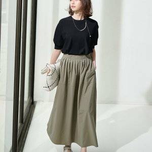 20代のぽっちゃりさんはコレ♡賢く着痩せする夏のスカートコーデ5つ