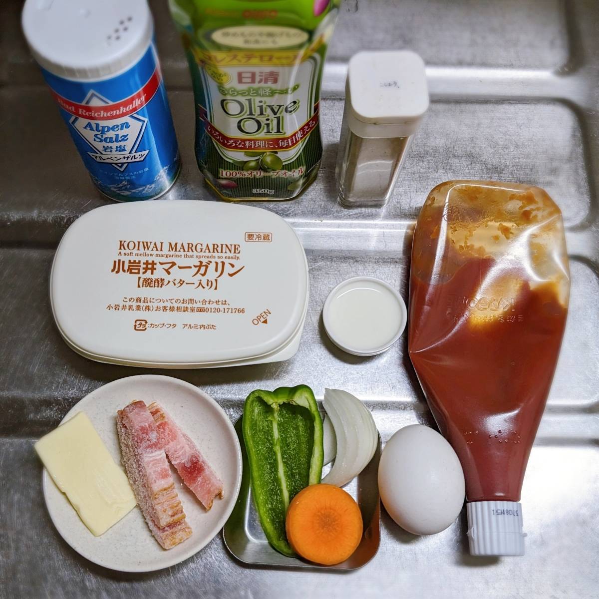 JA全農公式の「オープンオムレツ」のレシピ