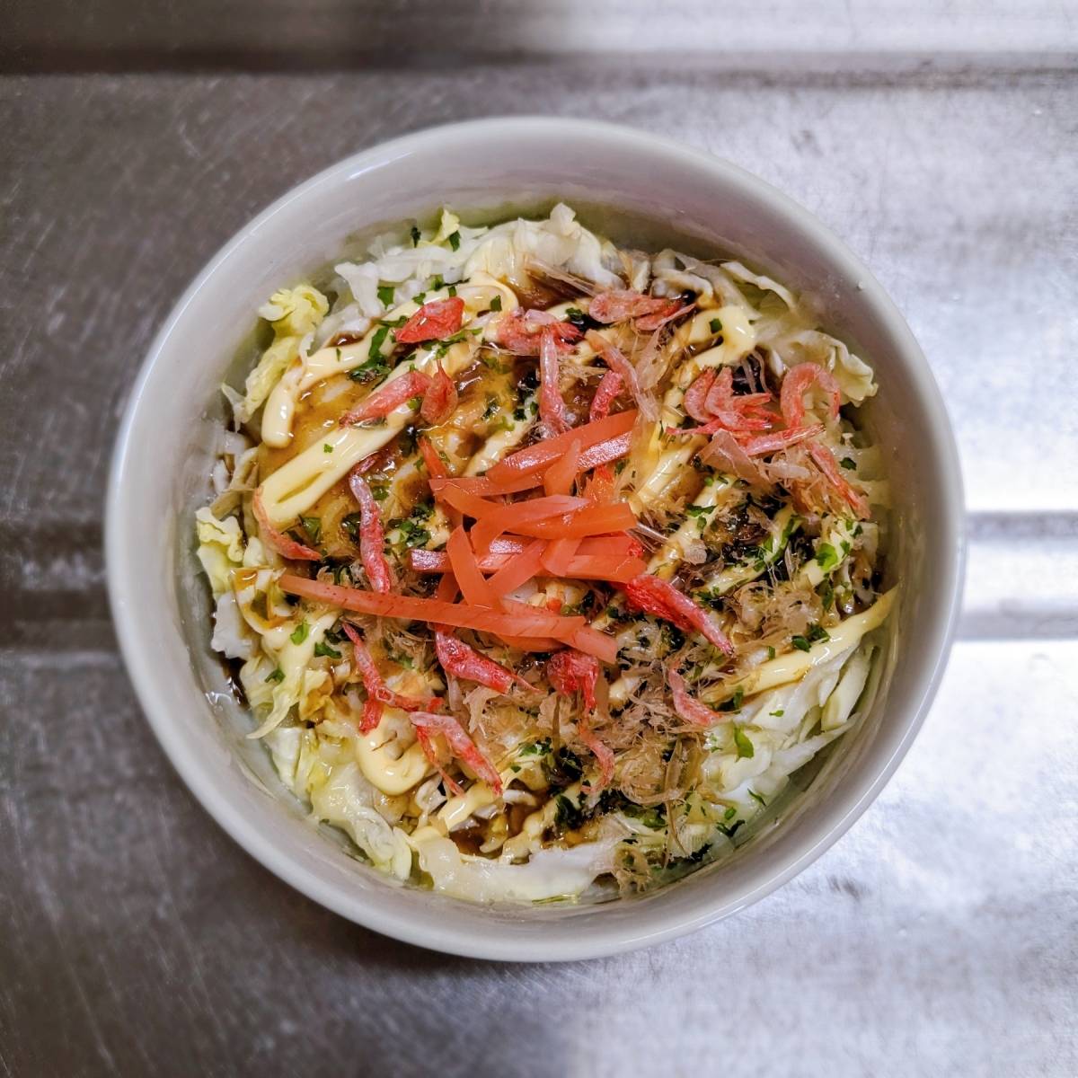 JA全農公式の「お好み焼き風エッグココット」のレシピ