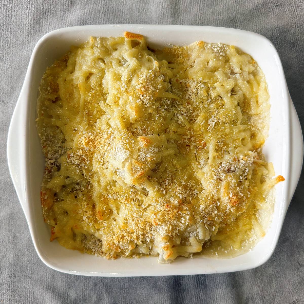 モランボン公式の「餃子の皮でできちゃう！ラザニア風」のレシピ