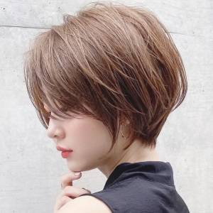  こなれマッシュショート 