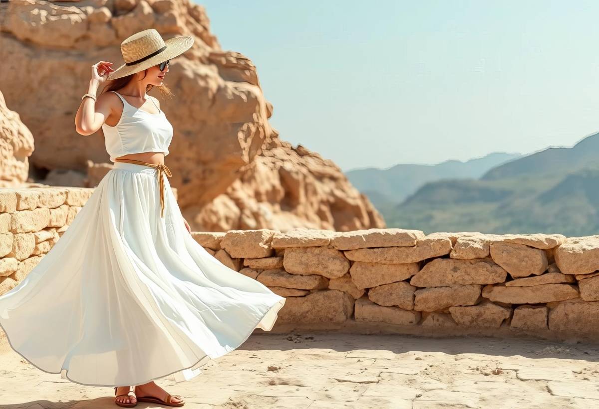 ギャザースカート