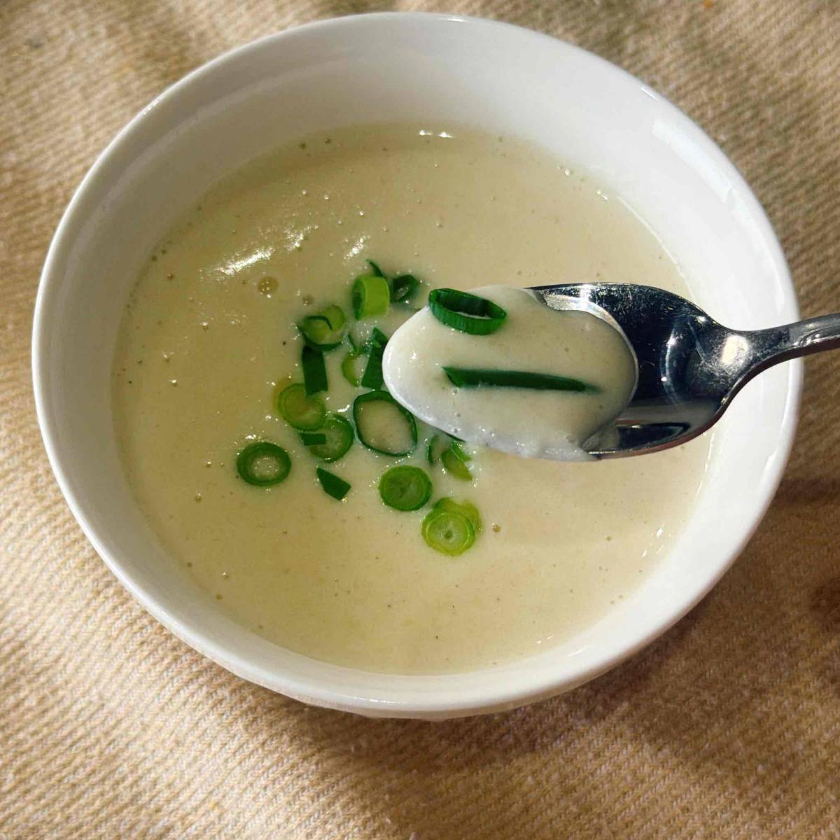 JAグループ公式の「新じゃがの和風ポタージュ」のレシピ