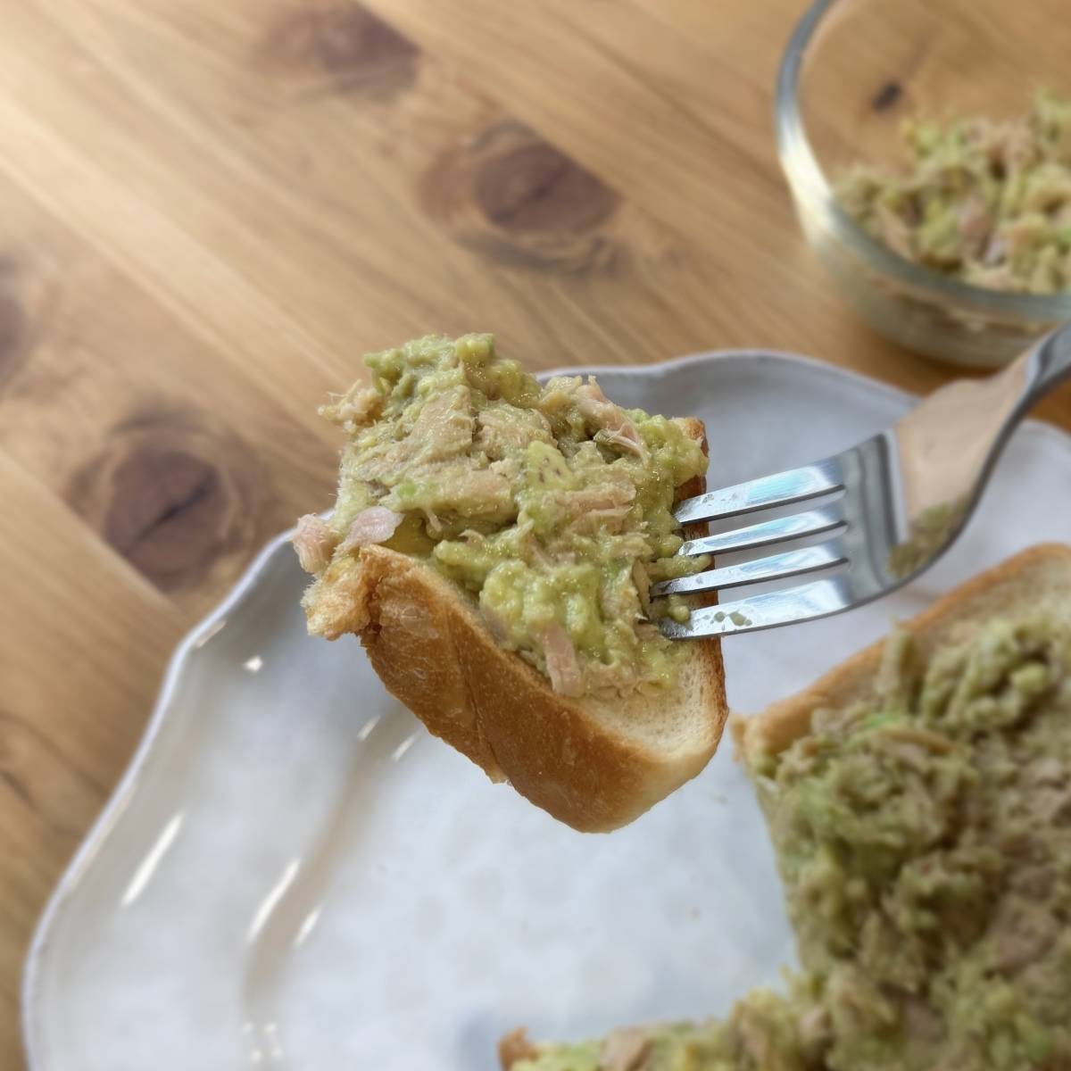 いなば公式の「ツナのごちそうアボ明太」のレシピ