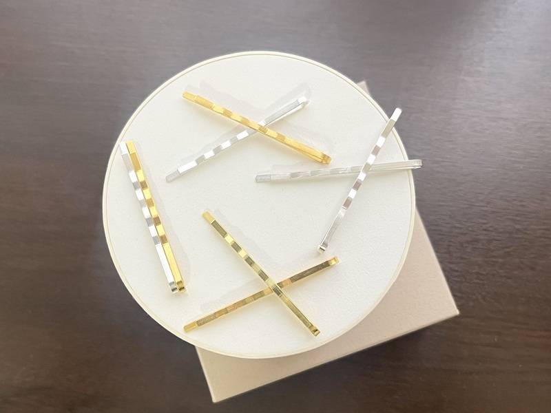 アメピン置き画金銀ミックス③
