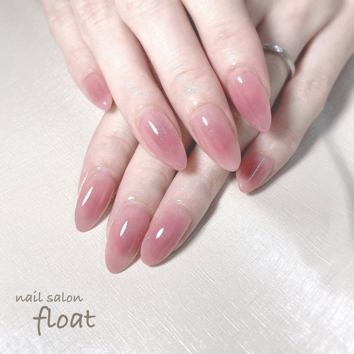 ローズピンクネイル