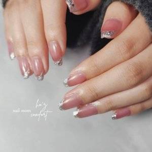  ローズピンクネイル 