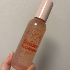 朝の時短ストレートにはこれ！スプレーして即まとまる「ダイアンロータス ヘアミスト」