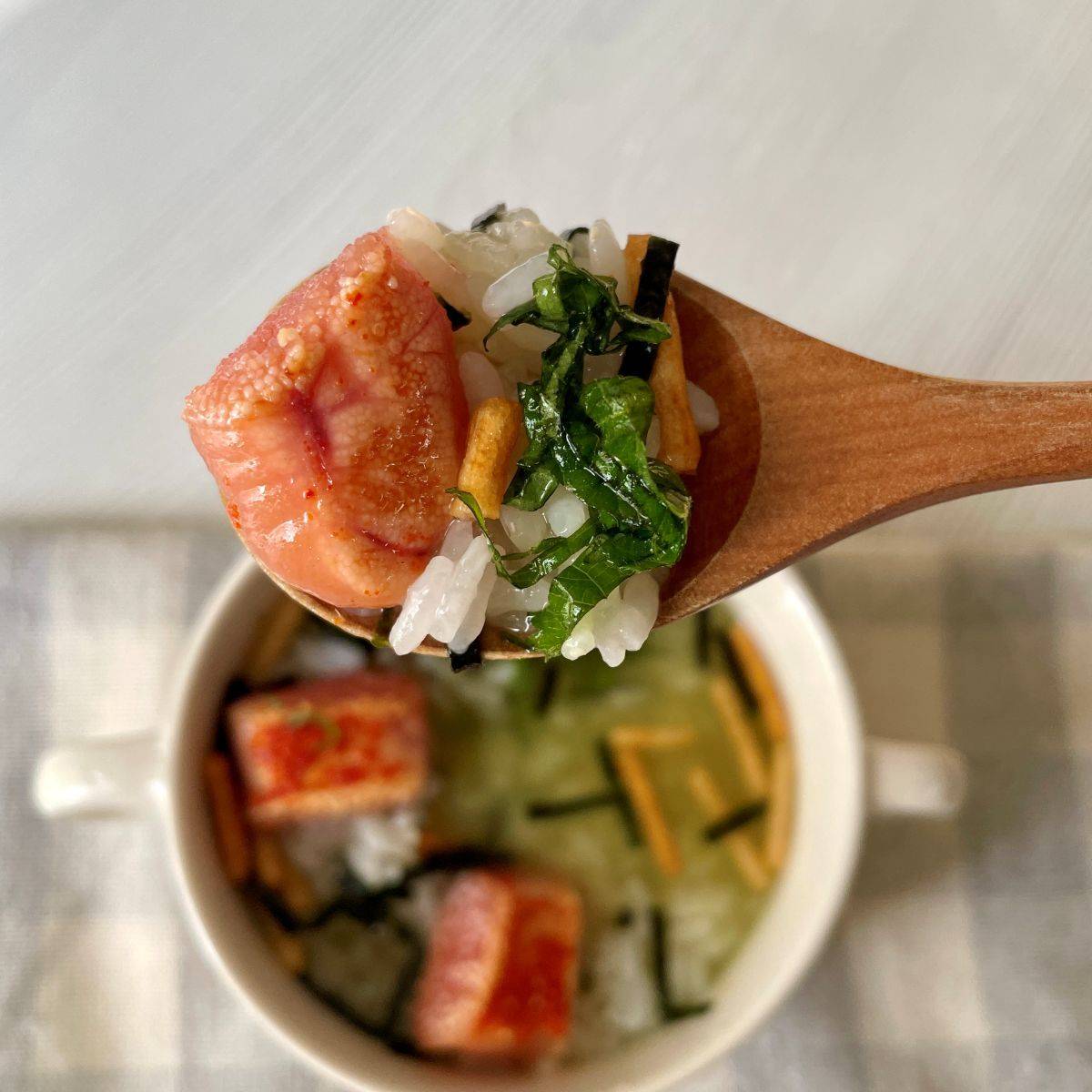 永谷園公式の「冷やし明太子茶づけ」のレシピ