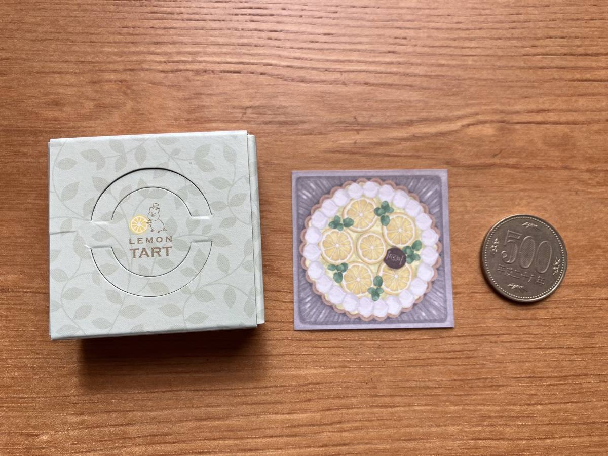 セリアのボックス入りメモ クオッカの洋菓子店