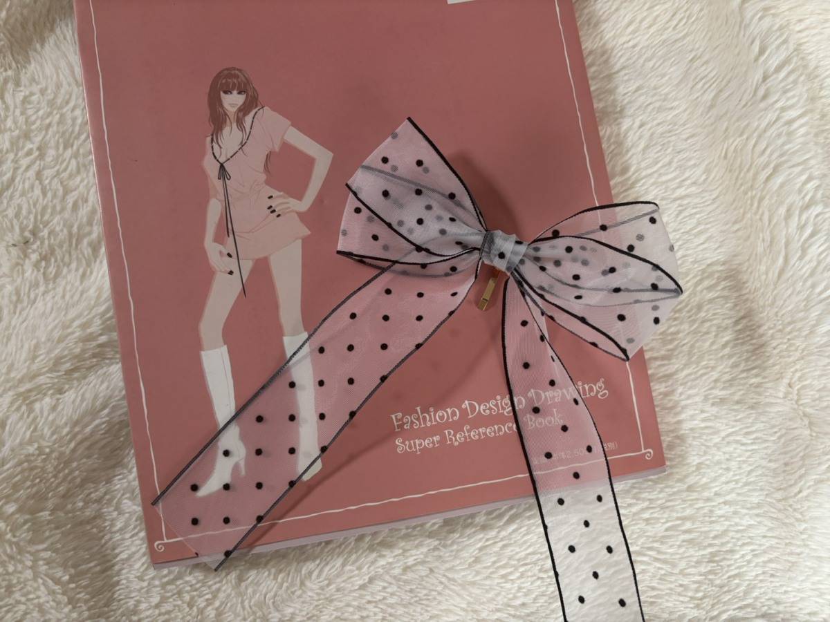 3COINS シアードットリボンヘアフック デザイン＆質感チェック②