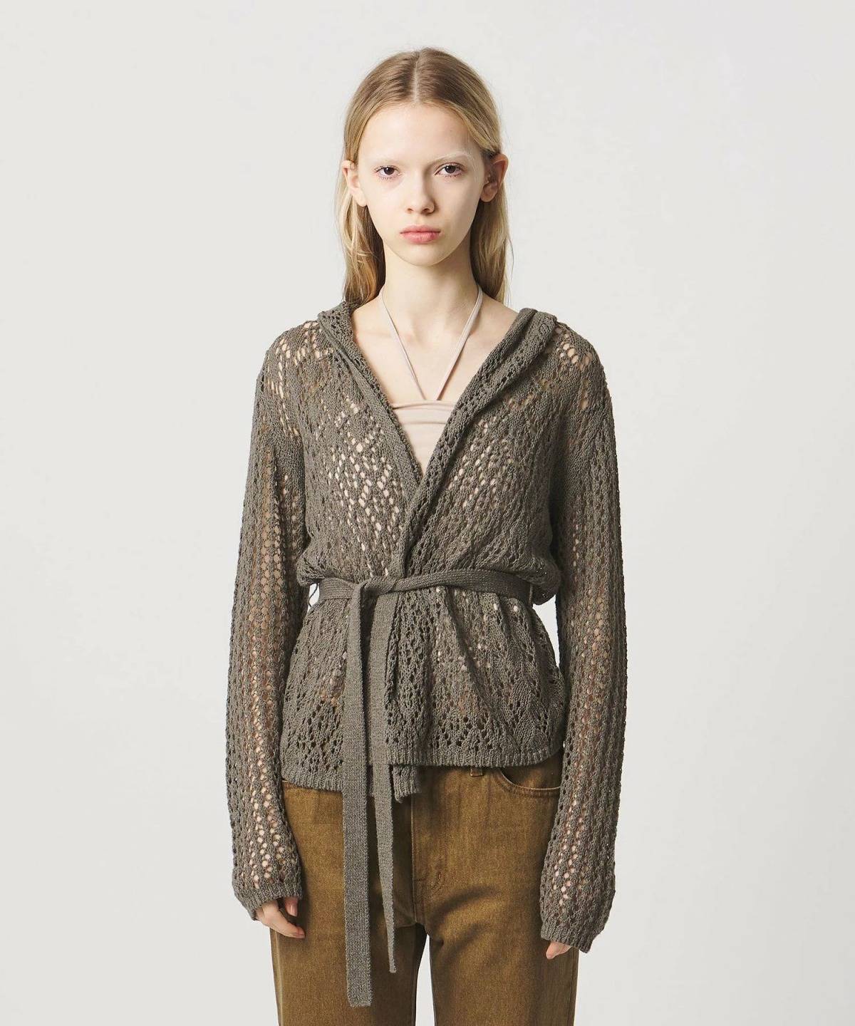 BEAUTY&YOUTH UNITED ARROWS フーディー ニット カーディガン