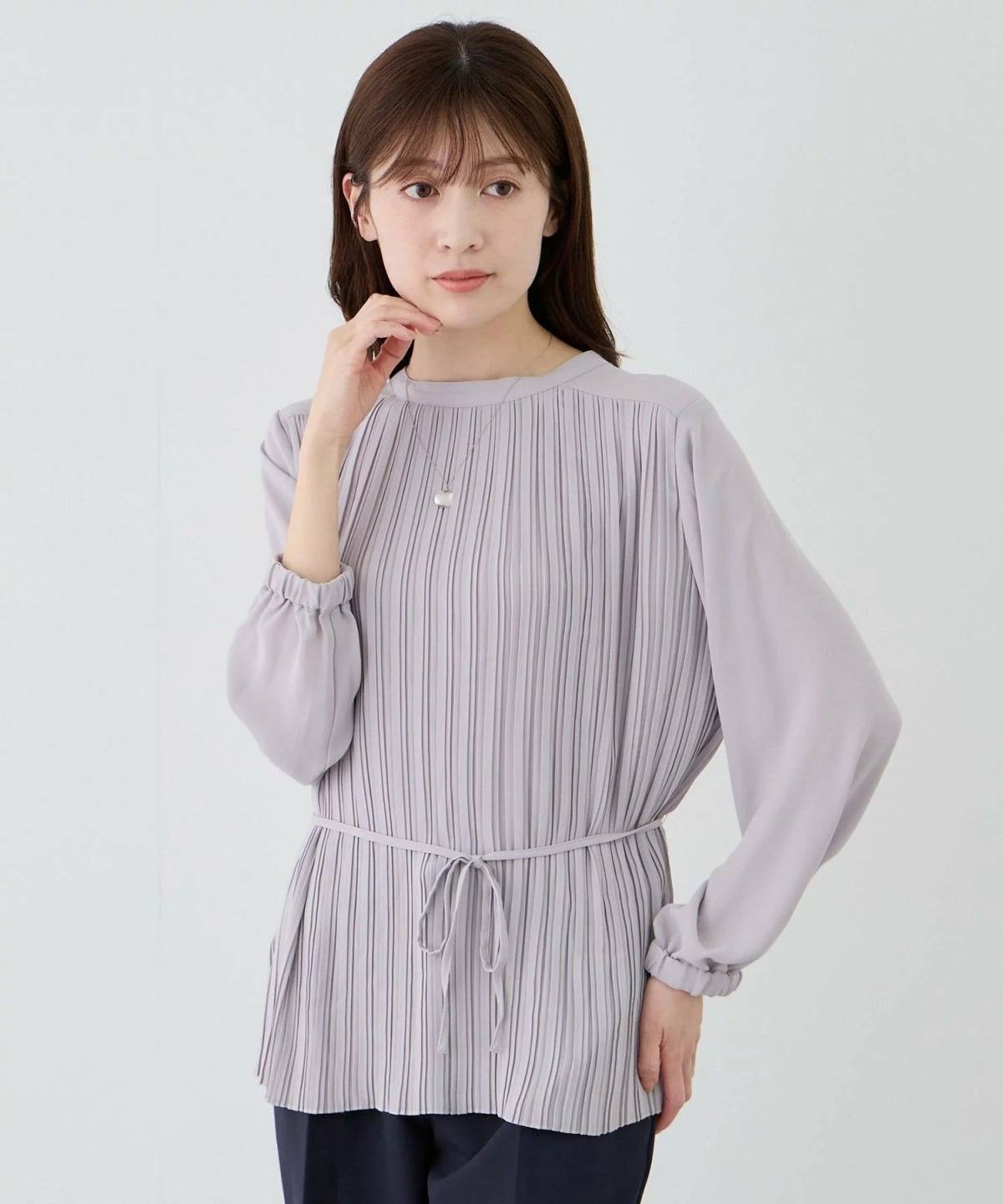 JAYRO 前後2WAYプリーツブラウス