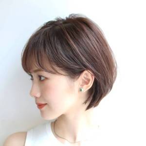  耳掛けコンパクトボブ 