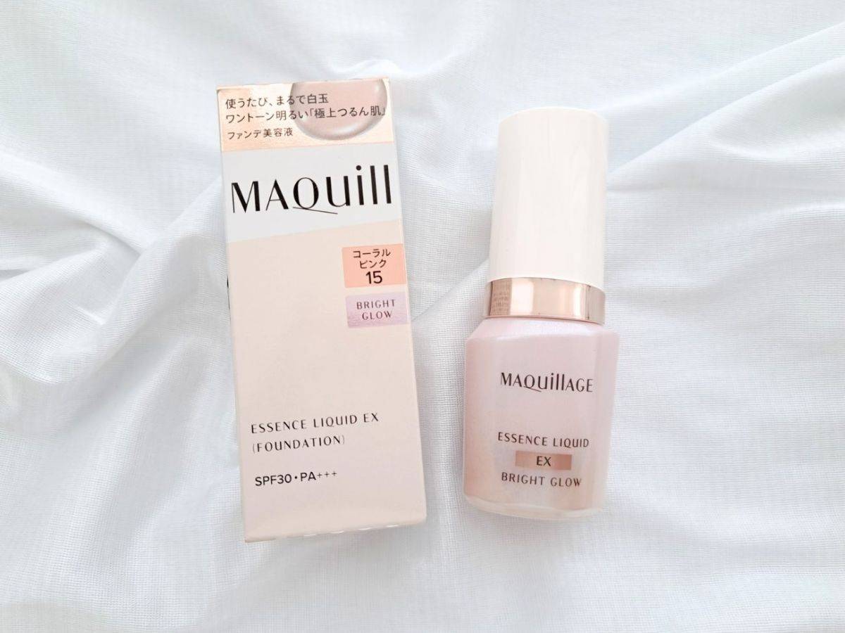 マキアージュ エッセンスリキッド EX ブライトグロウ コーラルピンク15