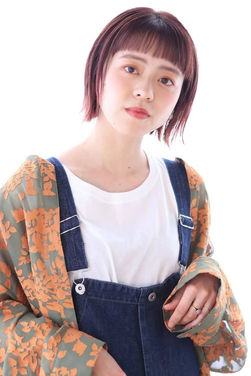 ぱっつん前髪ボブ