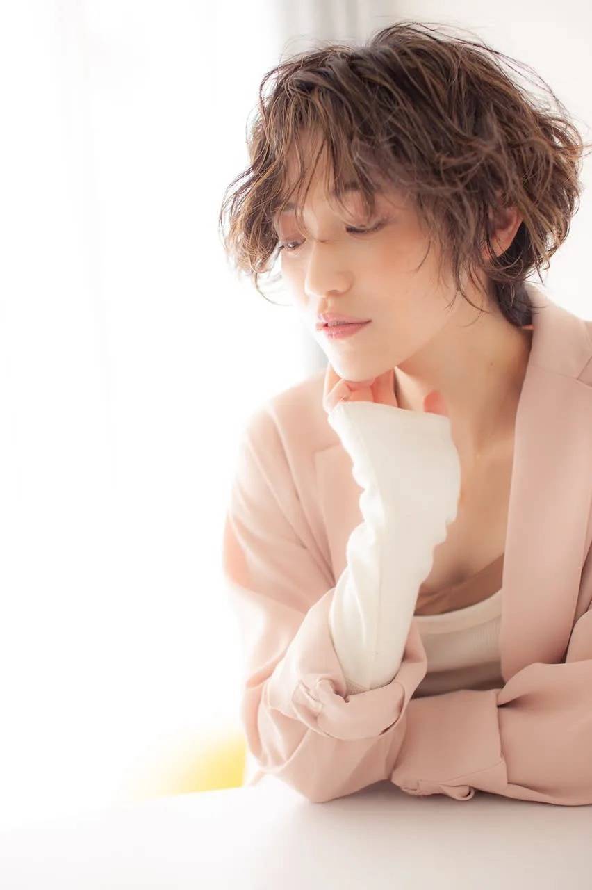 無造作すぎるボブ