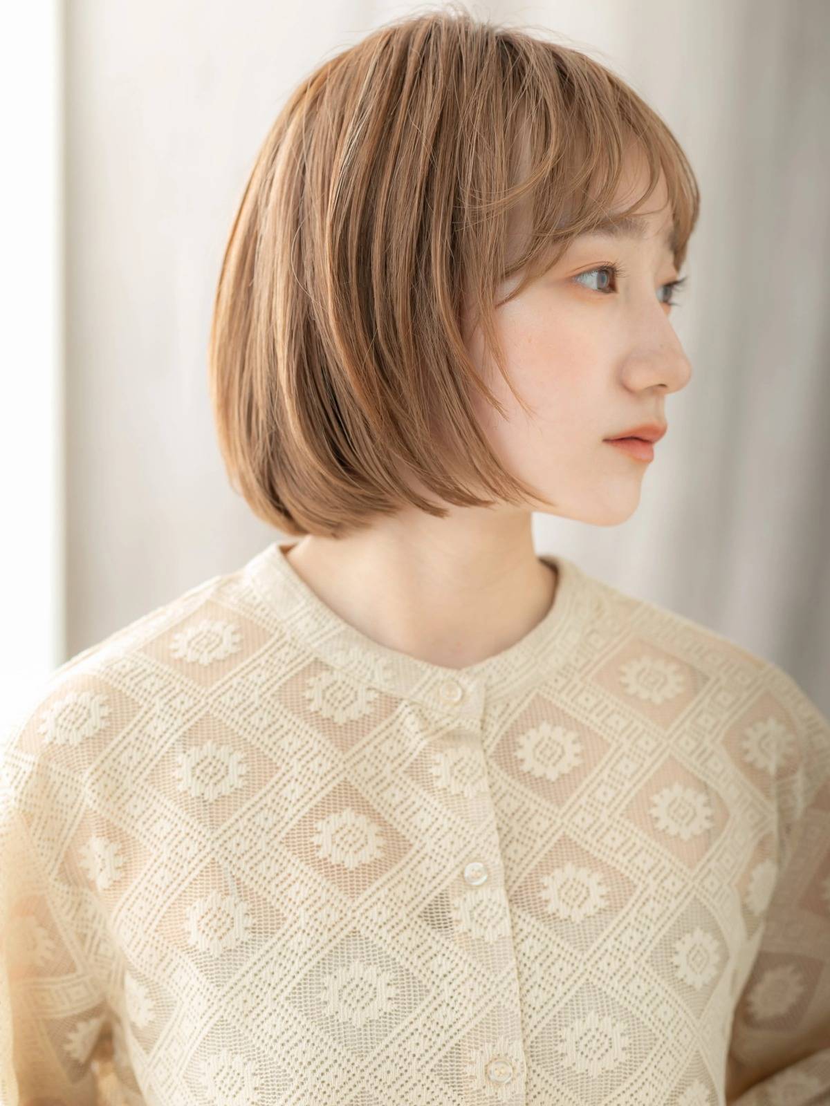 軽やかレイヤーボブ