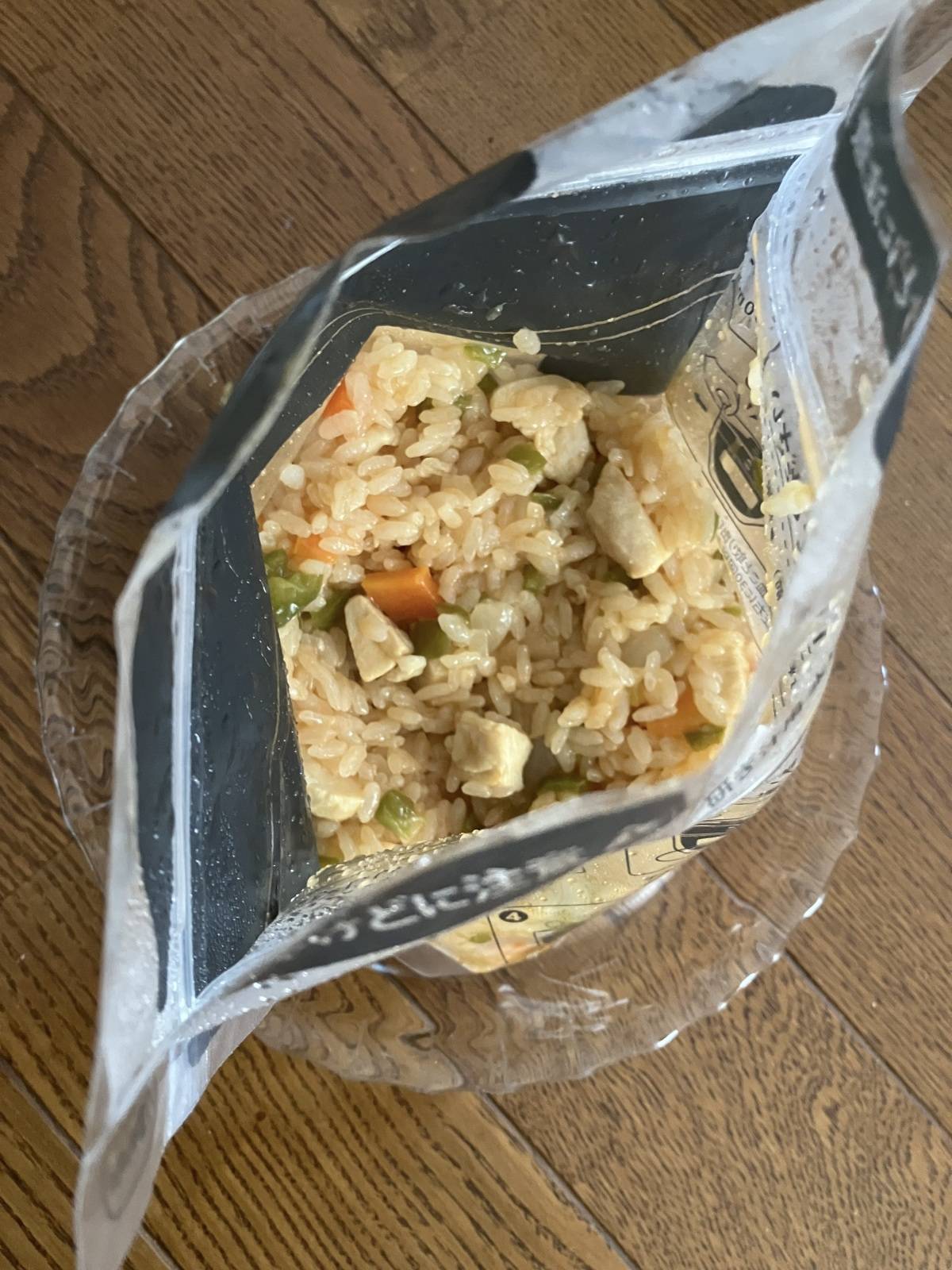 セリアのレンジで炊飯バッグ