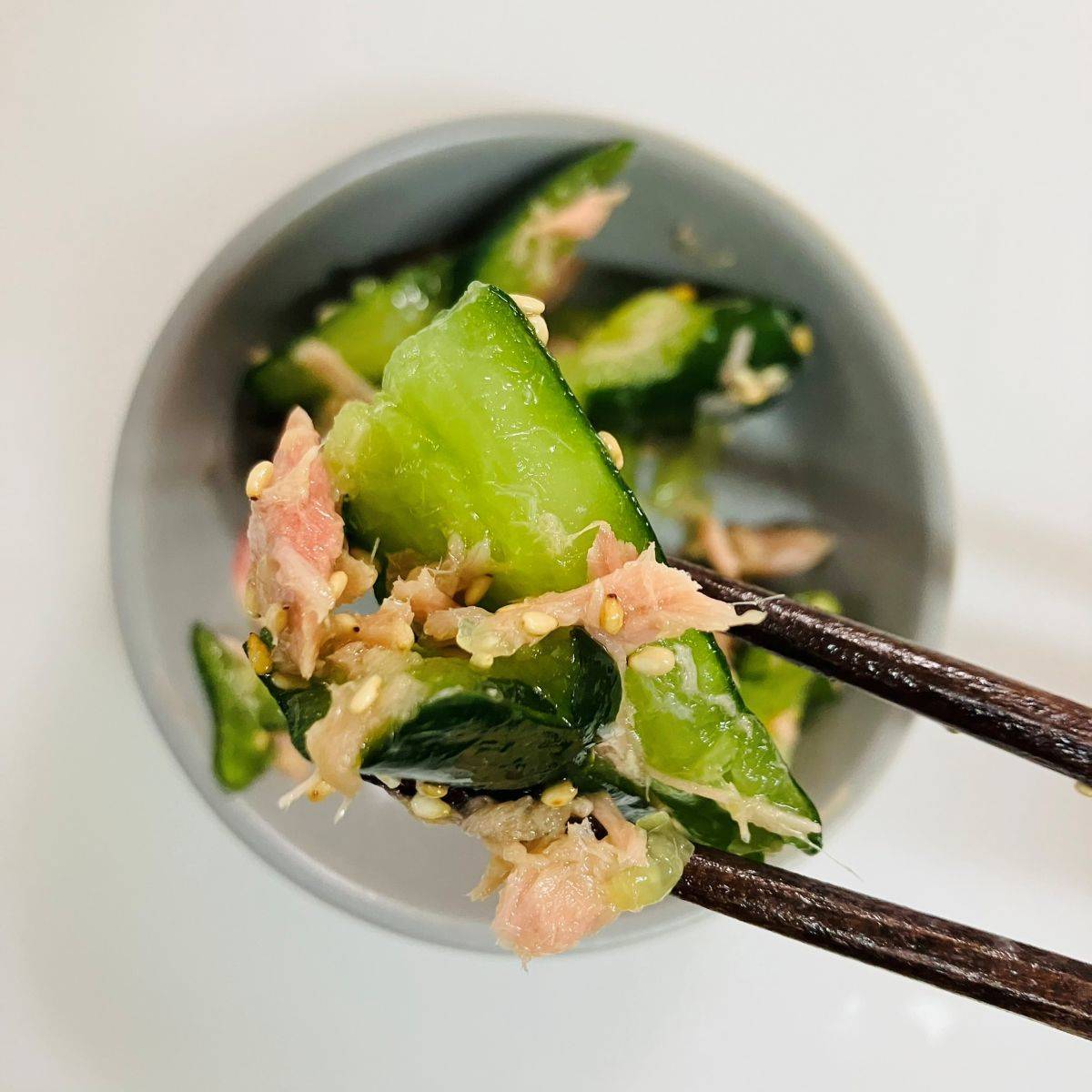 いなば公式の「無限ライトツナきゅうり」のレシピ