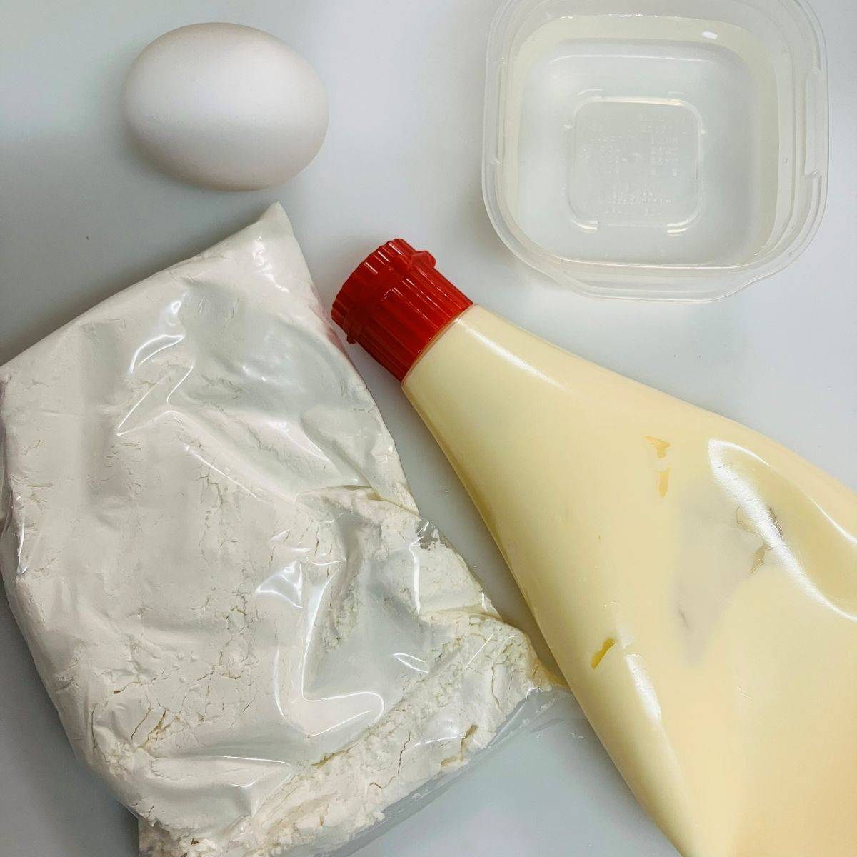 森永公式の「さっくりホットケーキ（マヨネーズ）」のレシピ