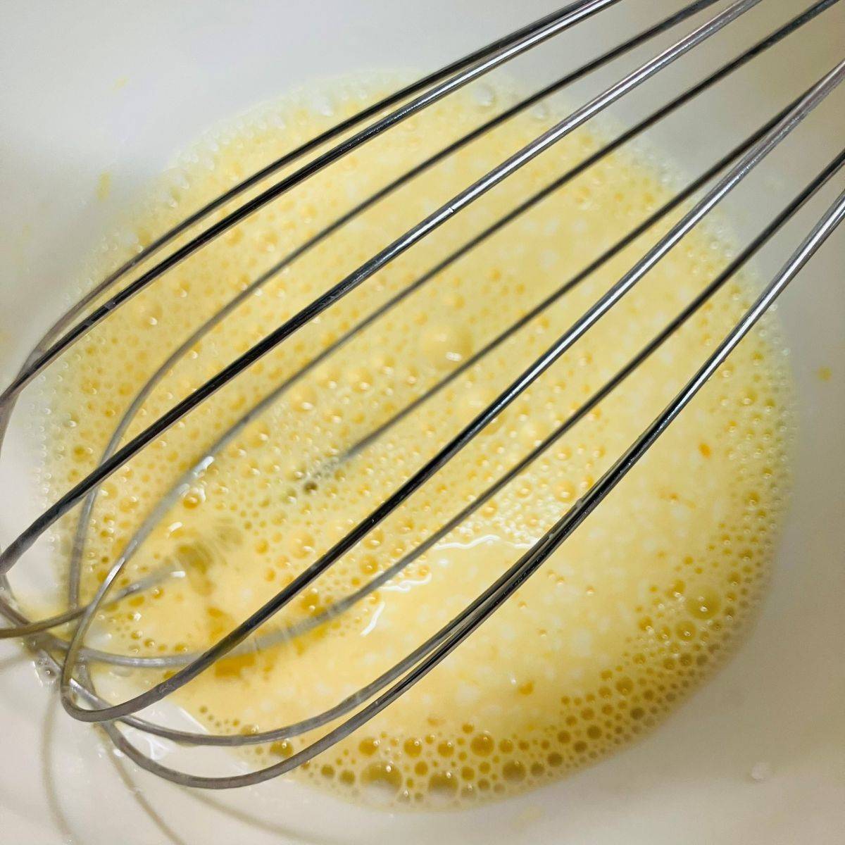 森永公式の「さっくりホットケーキ（マヨネーズ）」のレシピ