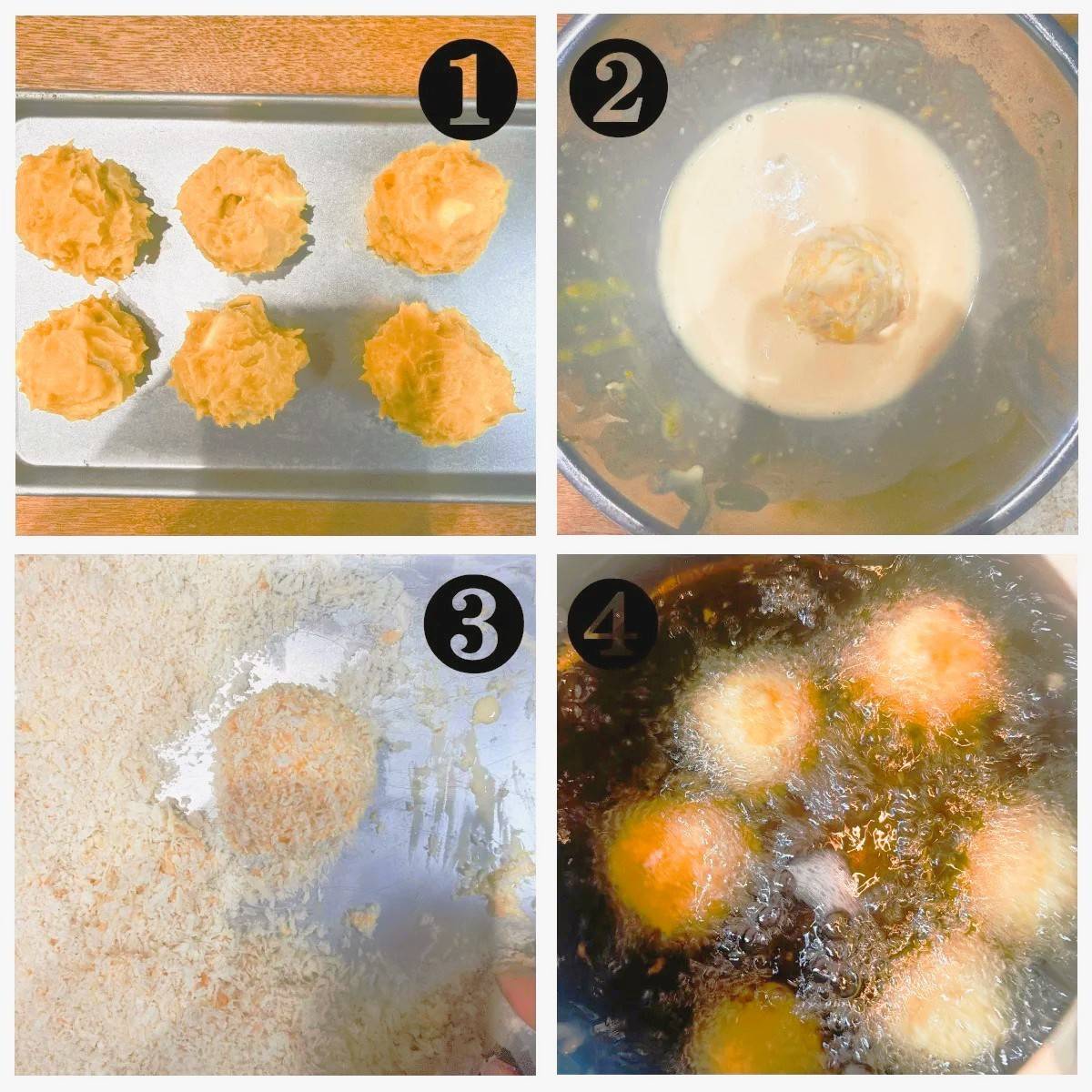 JAグループ公式の「かぼちゃのとろーりクリームコロッケ」のレシピ