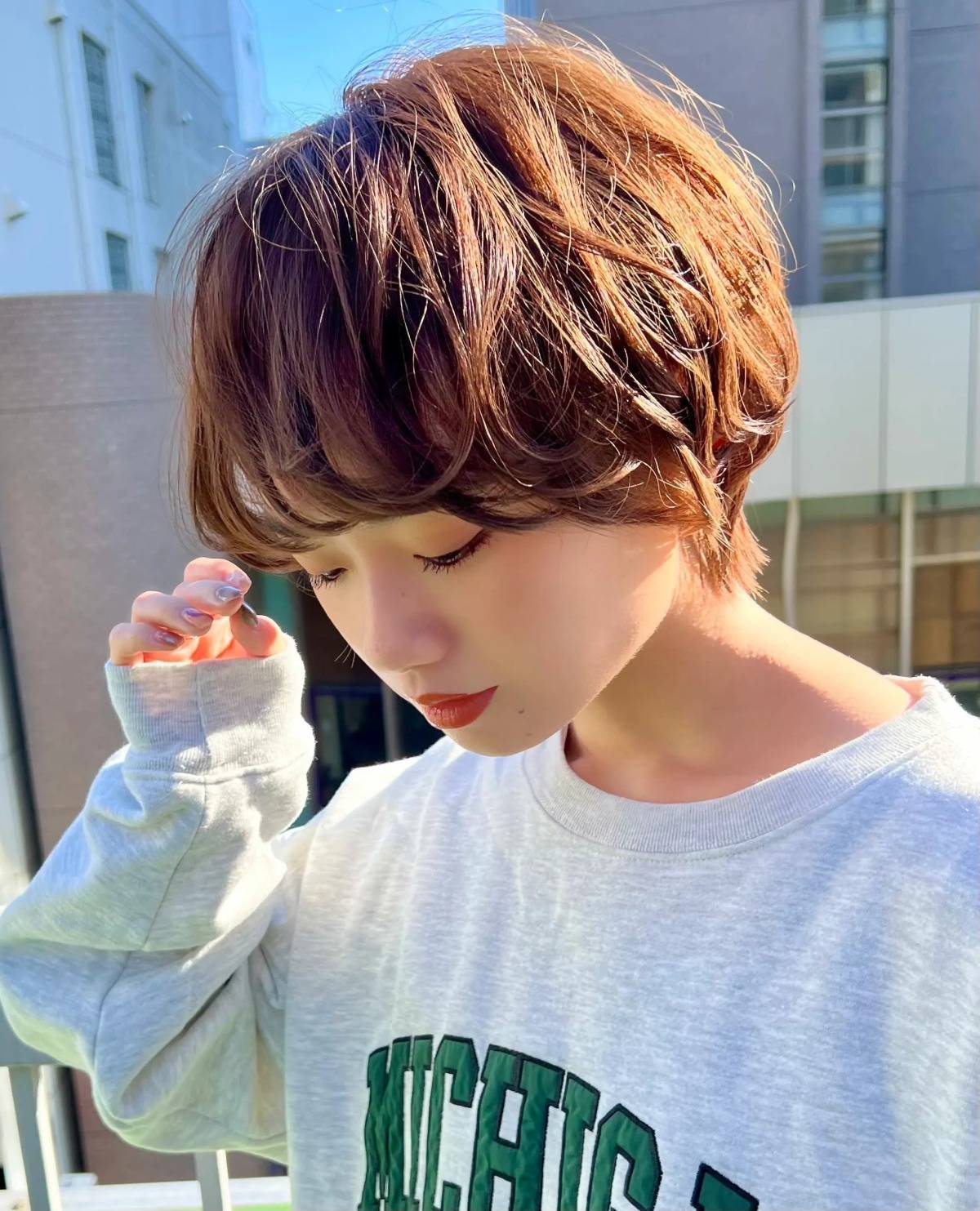 ゆるふわマッシュショート