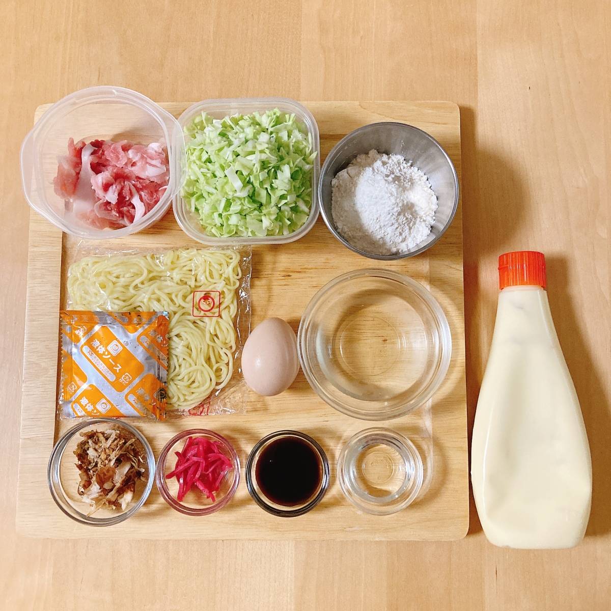 マルちゃん公式の「浪花の味 モダン焼き」のレシピ