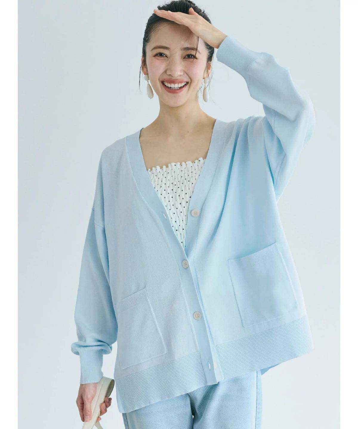 coca ビッグカーディガン