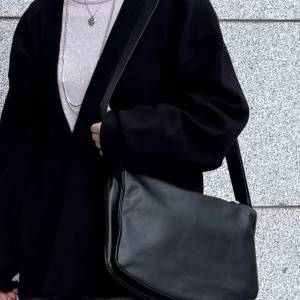 通勤バッグは質で選びたい。ハンドとショルダーを便利に使い分け「本革2wayバッグ」