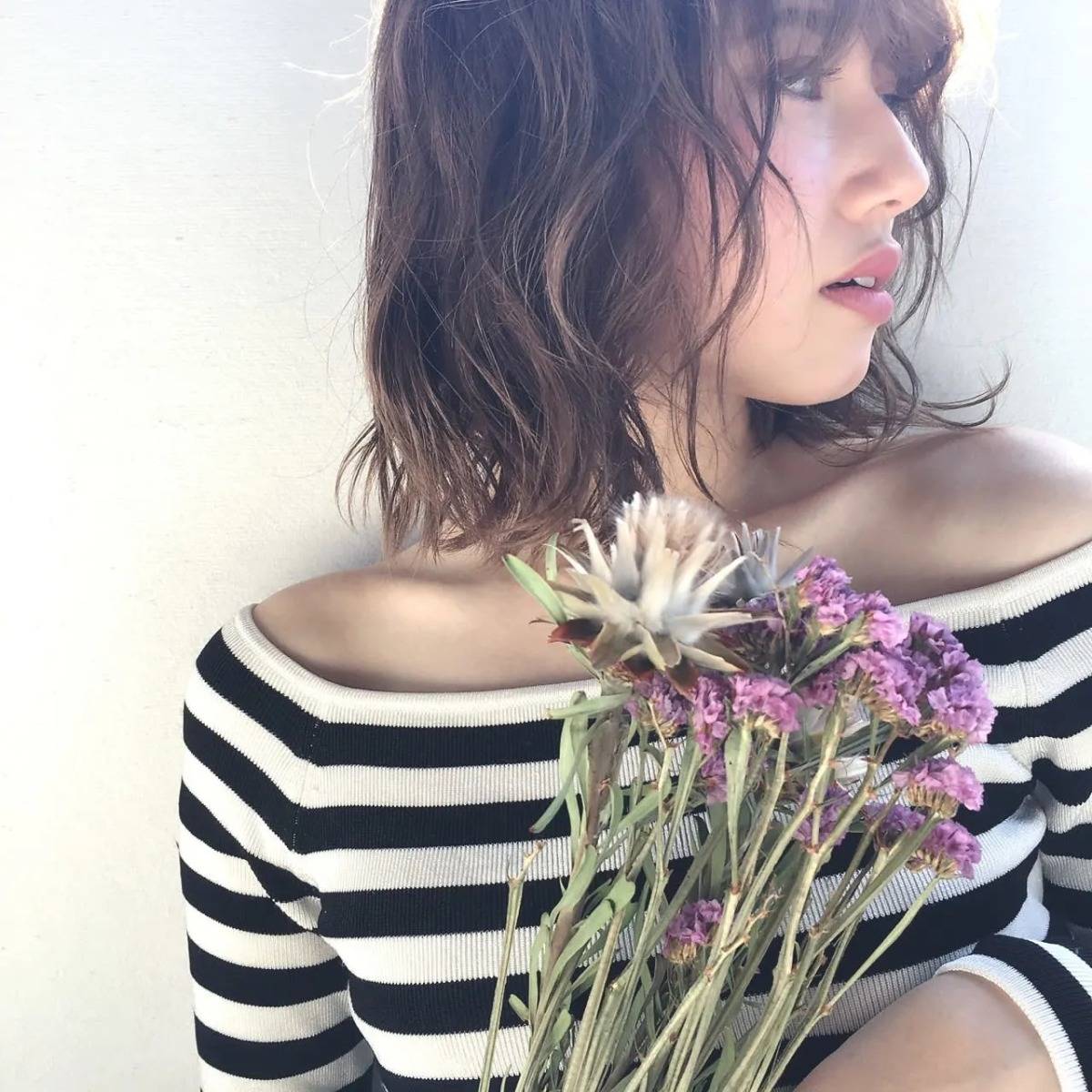 ラフウェーブボブ