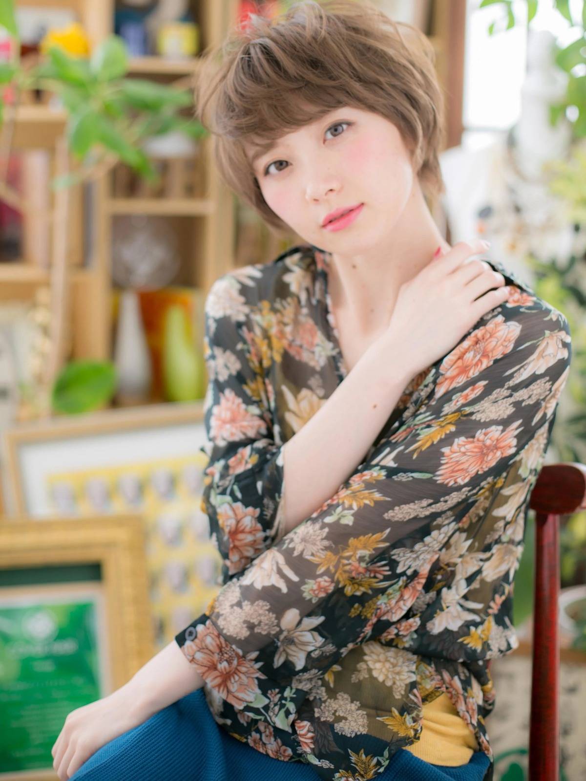 レイヤーエアリーショート