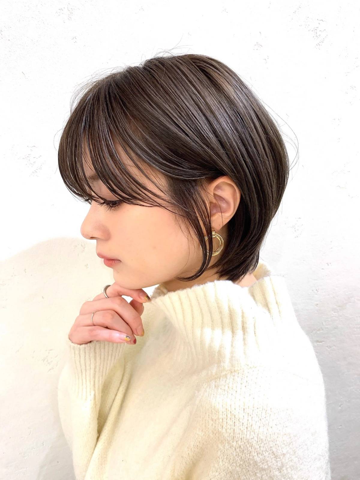 まとまりやすいシンプルショート