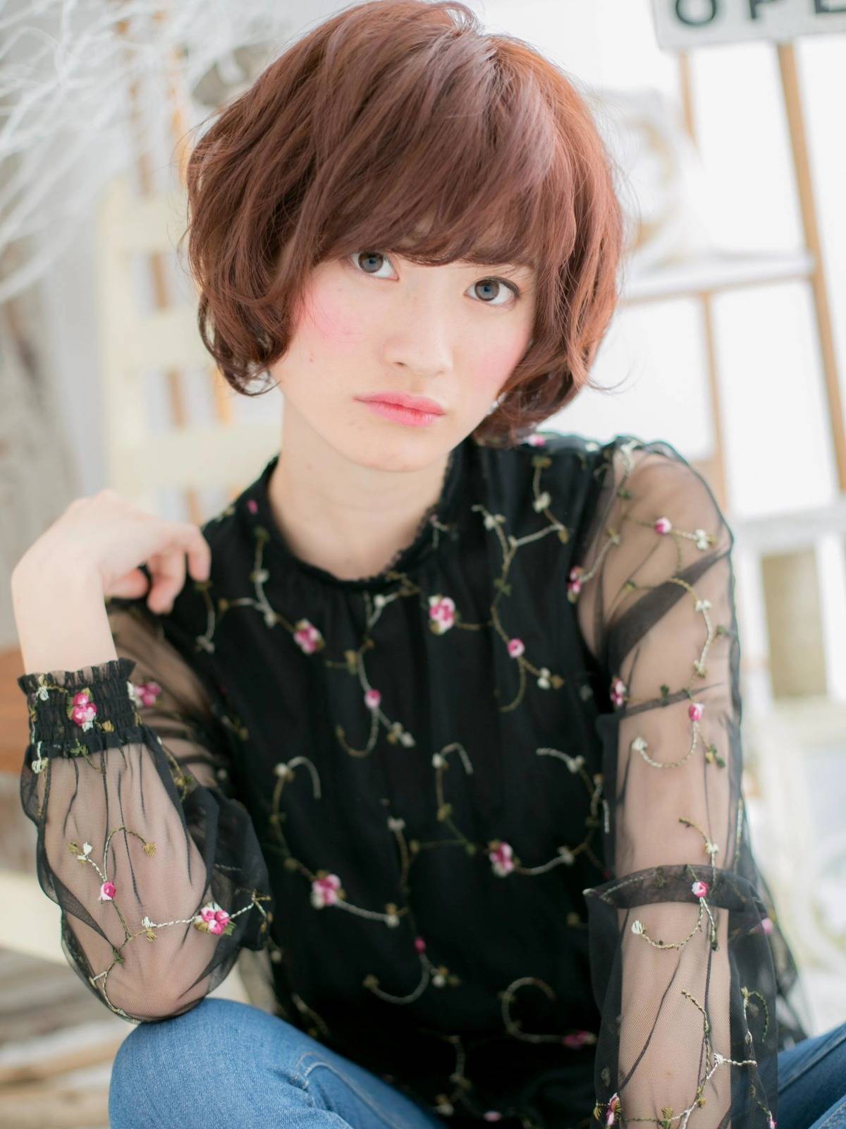 ゆるカールショート