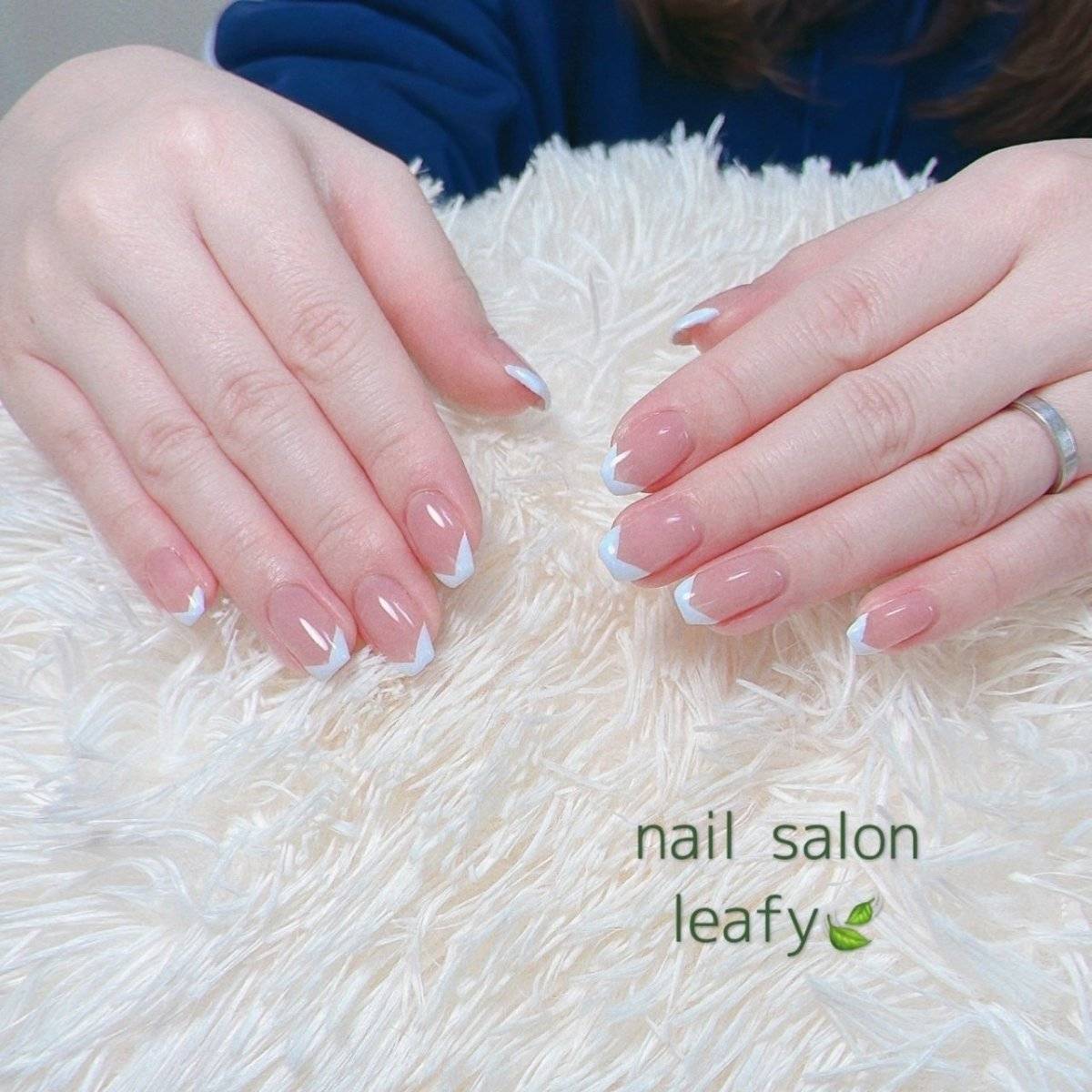 ヌーディーピンクネイル