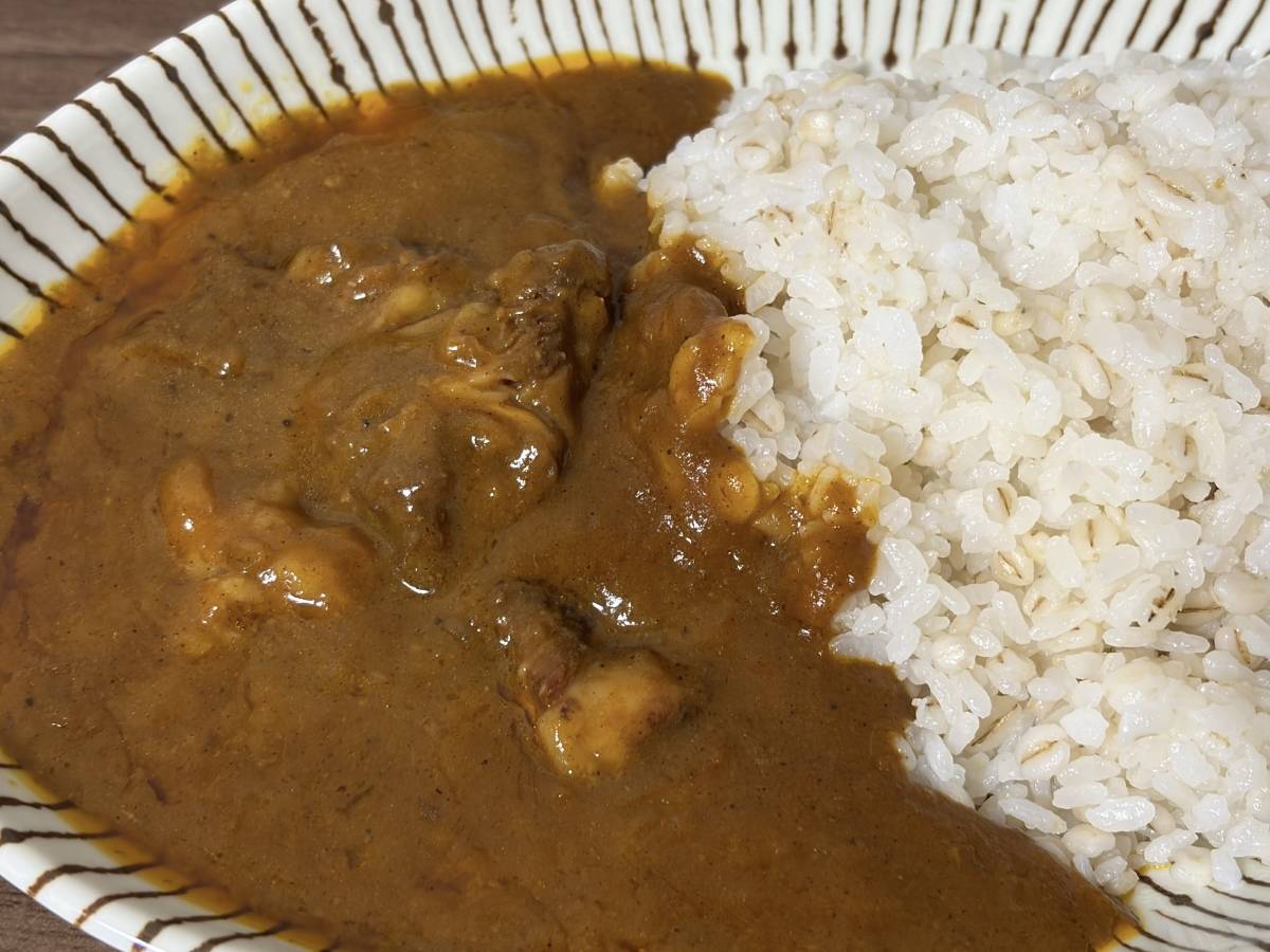 ごろごろ大切りが贅沢な牛肉入り♡