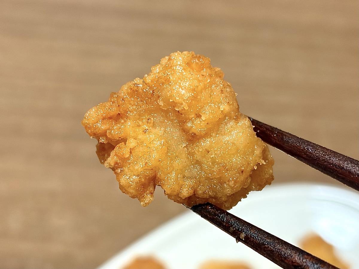 コリコリとした食感がクセになる！