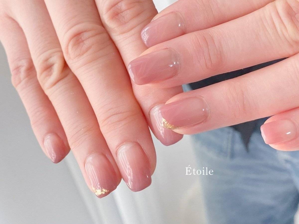 モーヴピンクネイル