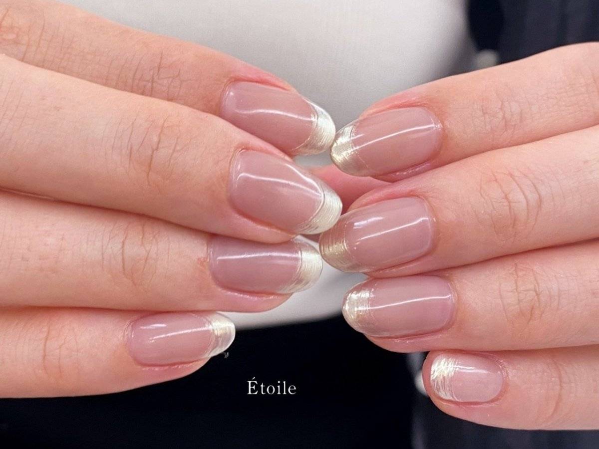 モーヴピンクネイル