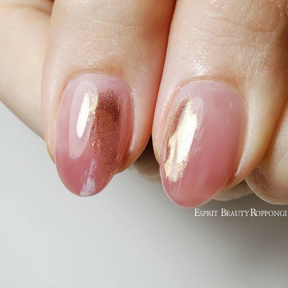 モーヴピンクネイル