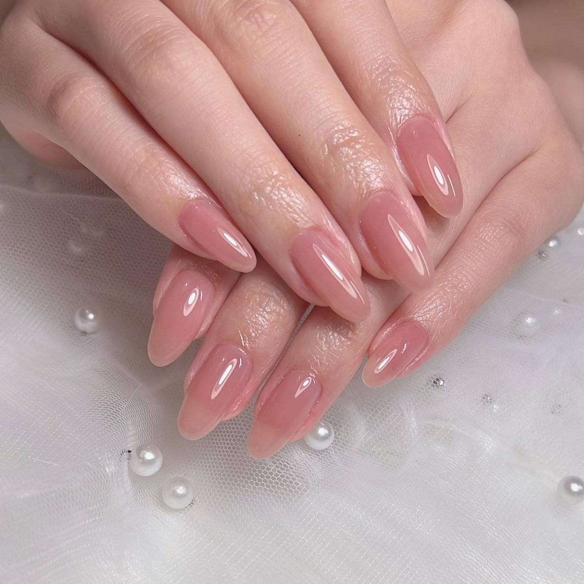 モーヴピンクネイル