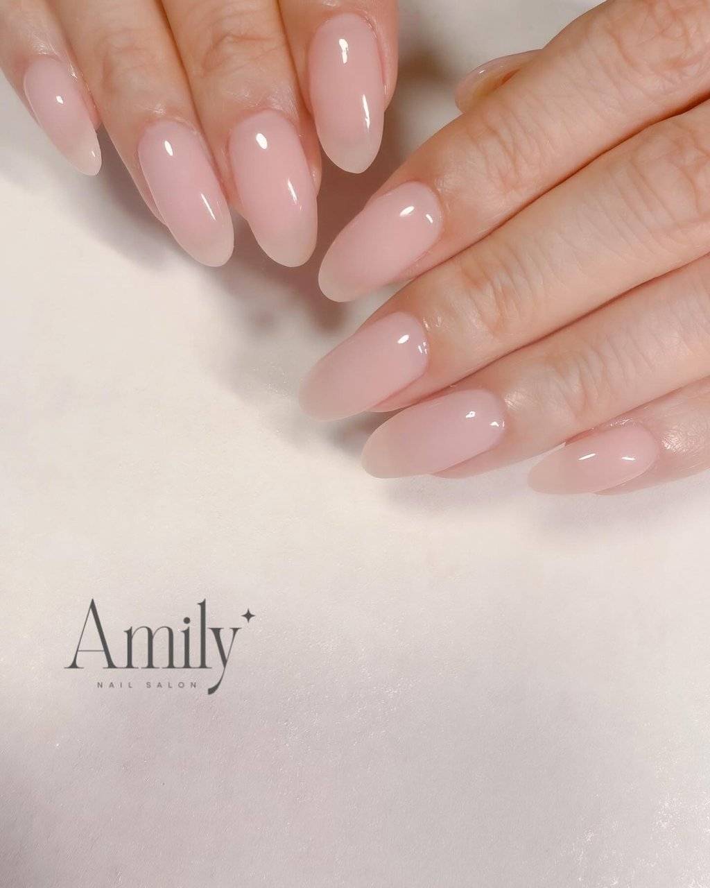 ベビーピンクネイル