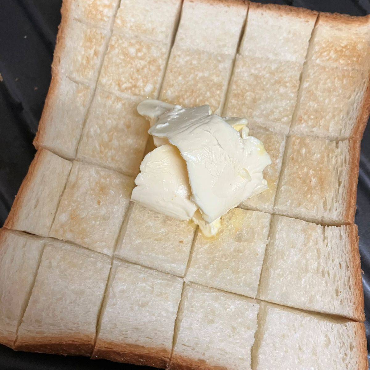 パスコ公式の「追いバタートースト」のレシピ