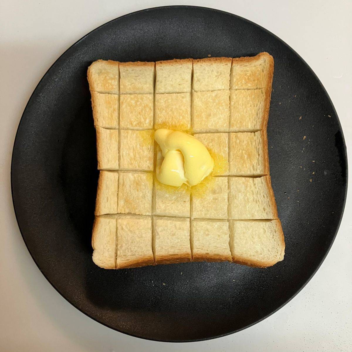 パスコ公式の「追いバタートースト」のレシピ